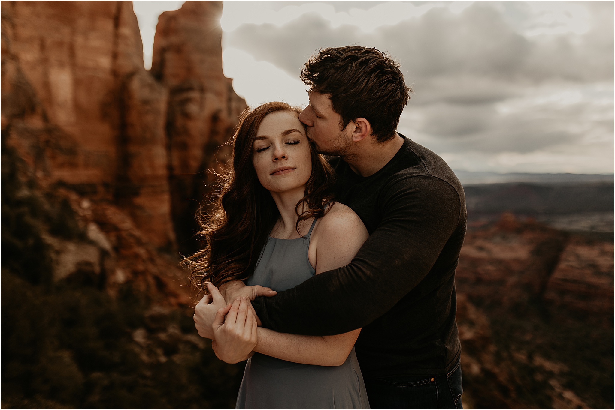 cathedral rock engagement photos