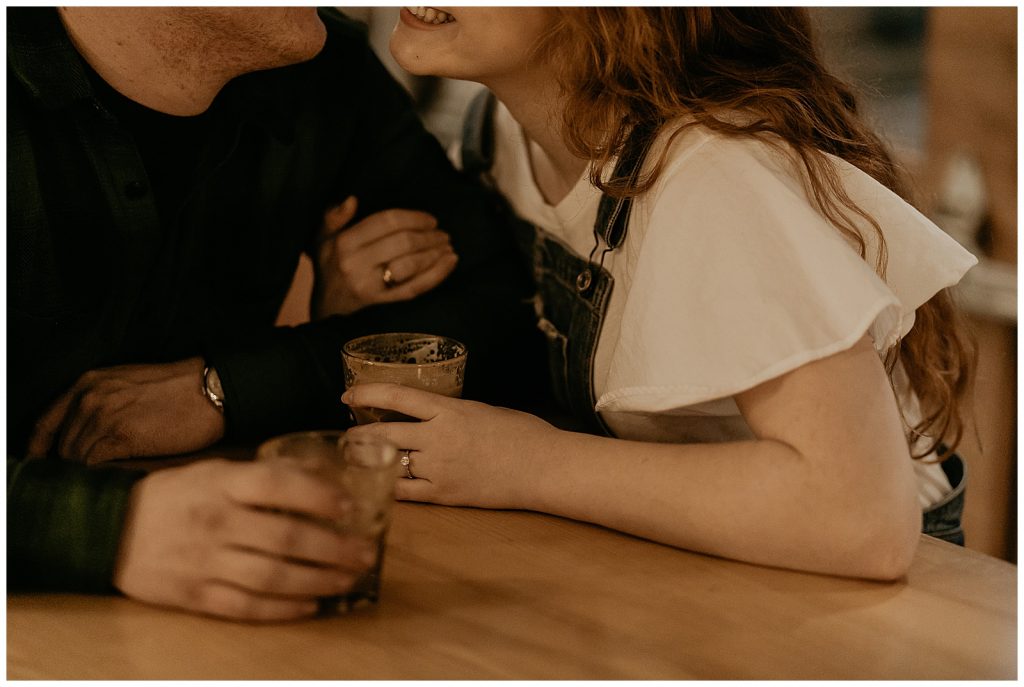 Downtown portland engagement photos 