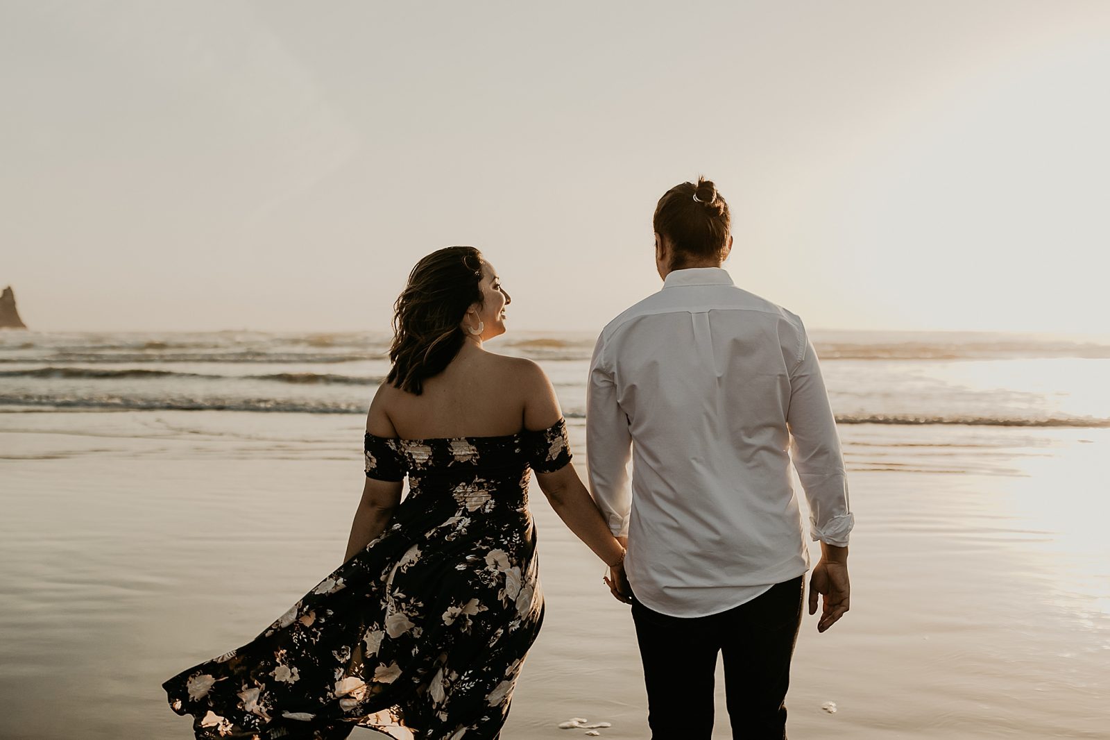 Cannon Beach Engagement Photos - Jennifer And Harrison