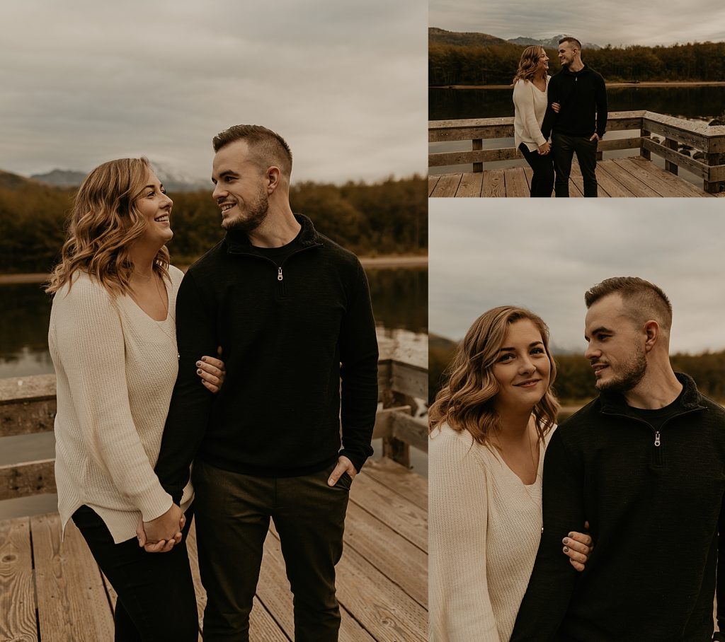 Coldwater Lake Couples Photos // Alexis and Alex // Washington
