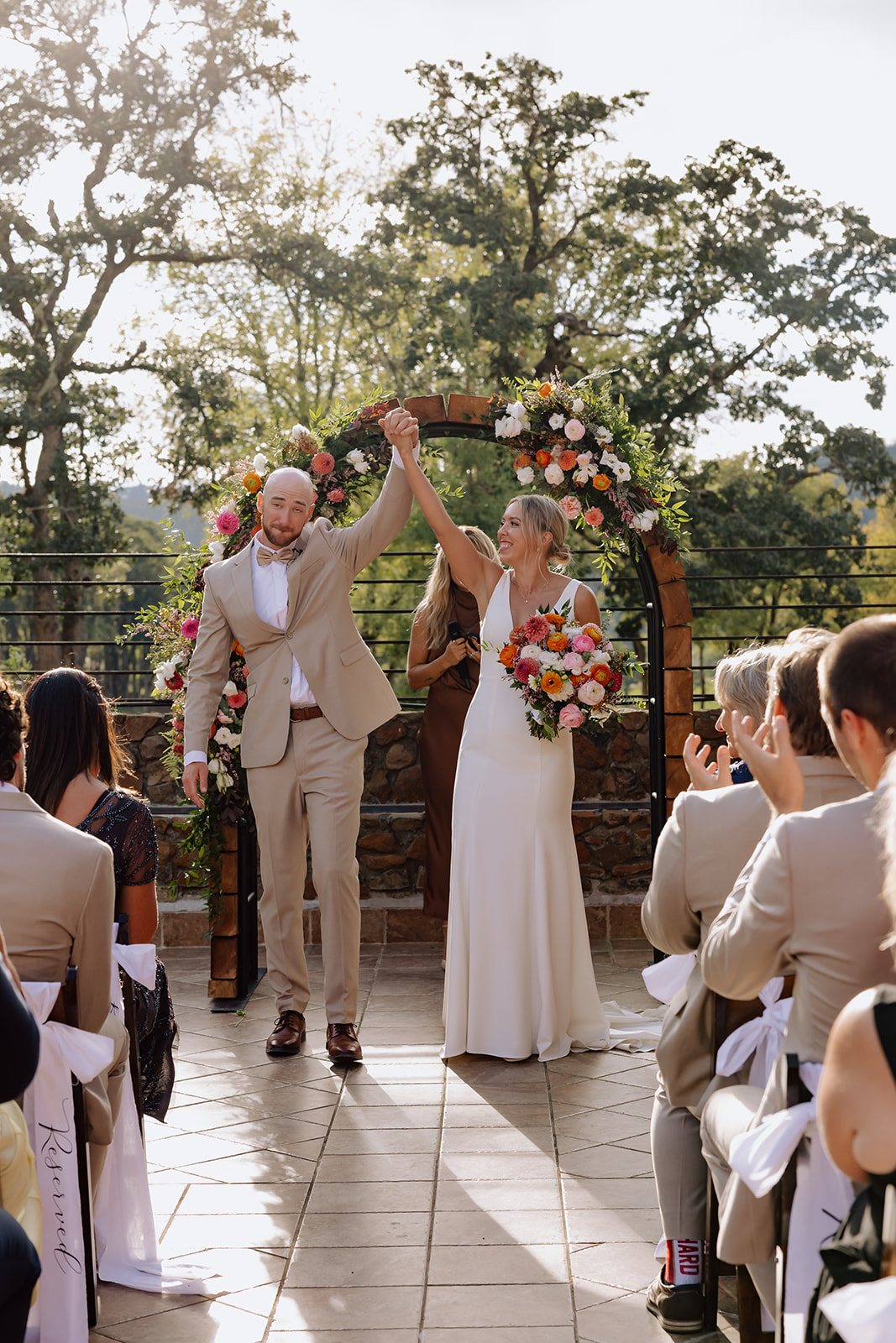 Maysara Winery Wedding Ceremony